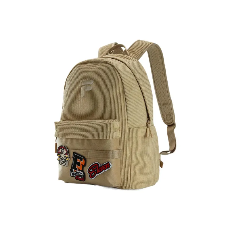 FILA FUSION Fabric Backpack Small Size Unisex Khaki-1