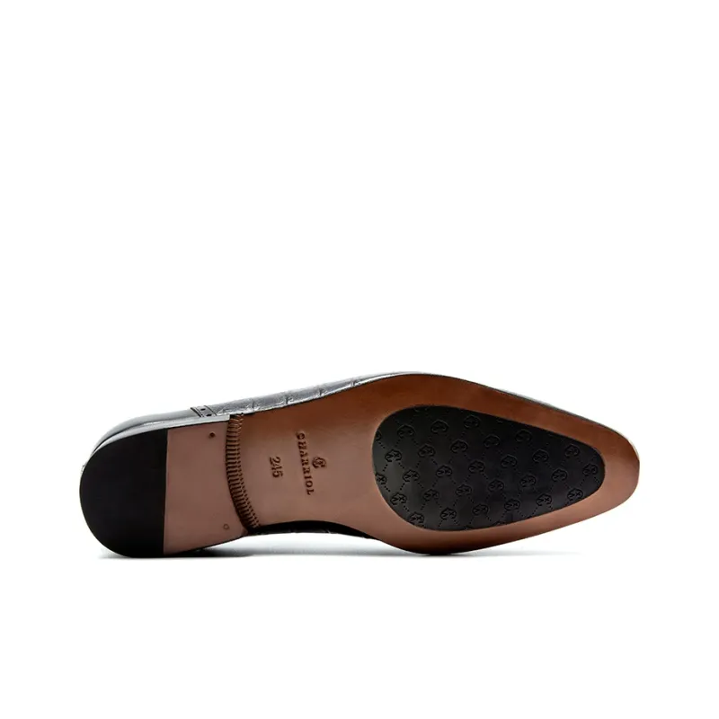 CHARRIOL Dress Shoes Men's Dark Gray-4