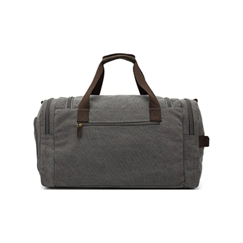 Slazenger Canvas Cowhide Travel Bag Large Size Unisex Multicolor-7