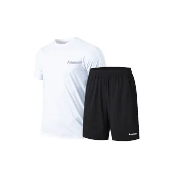 Kawasaki Badminton Equipment Black White Comfortable Fabric Breathable Sweat Wicking Fitness Running Unisex Others