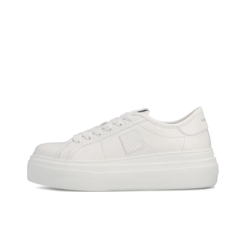 Givenchy Low Top Skateboard Shoes Women's White-0