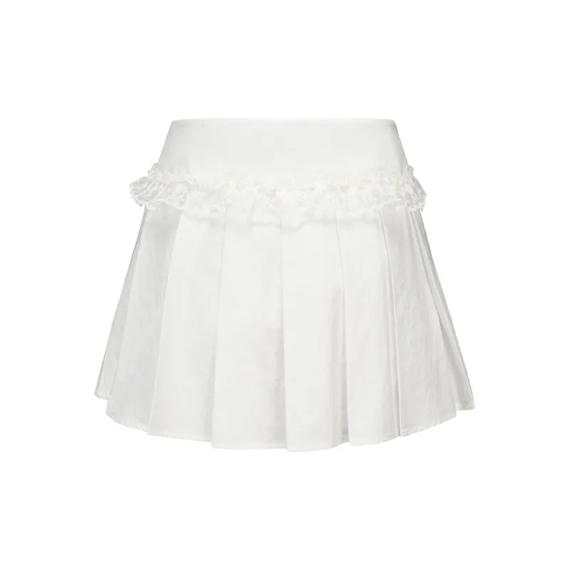 NANA JACQUELINE Casual Short Skirts Women's White-1