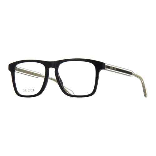 GUCCI Eyeglass Frames Men Black