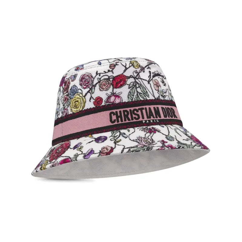 DIOR Cotton Bucket Hats Women's Multicolor-0