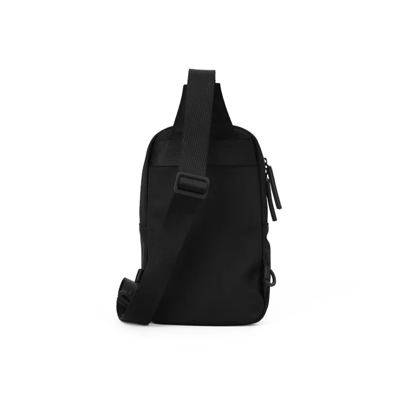 PIERRE CARDIN Fabric Crossbody Messenger Bag Sling Bag Trumpets Men's Black -1