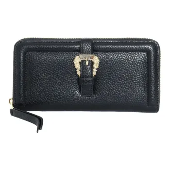 VERSACE JEANS COUTURE Polyester Wallet Women's Black