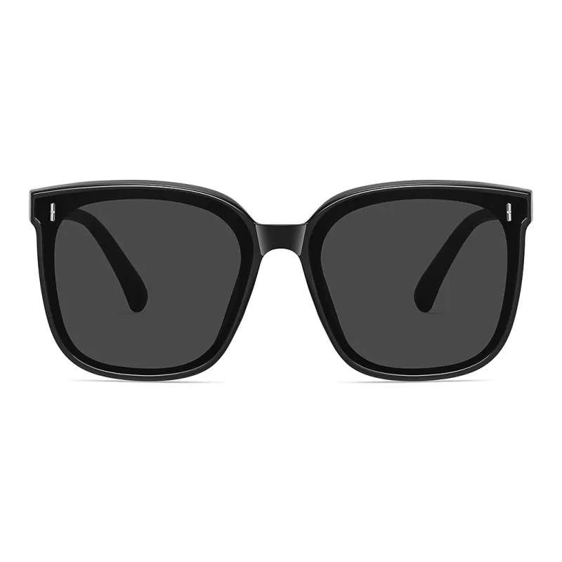 HLA TR/Memory Plastic Square Sunglasses Unisex-11