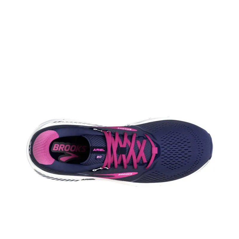 Brooks Women's Ariel 20 'Peacoat Vivid Viola'-4