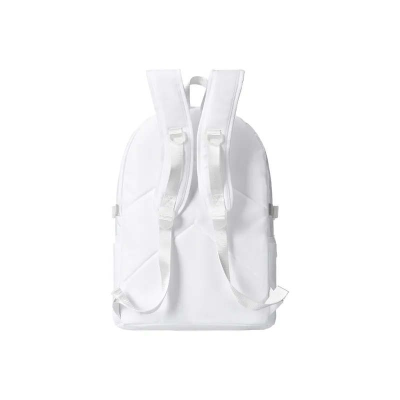 TURN UP 155 Collaboration Polyester Students Backpack Laptop Bag Unisex White-2