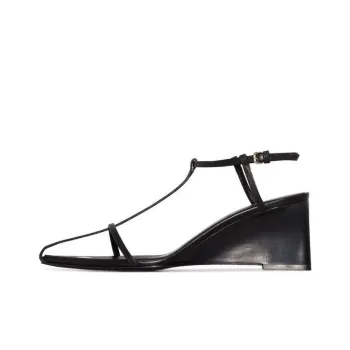 JIL SANDER One Strap Sandals Women's Black