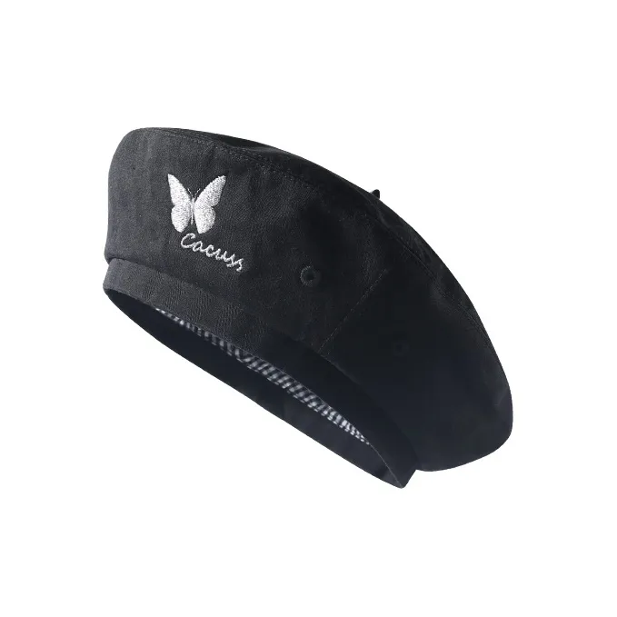 CACUSS Junior Berets Women's Black-0