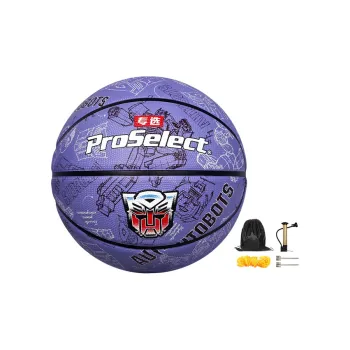 ProSelect Rubber Basketball Light Purple Size 7 Ball Training Unisex