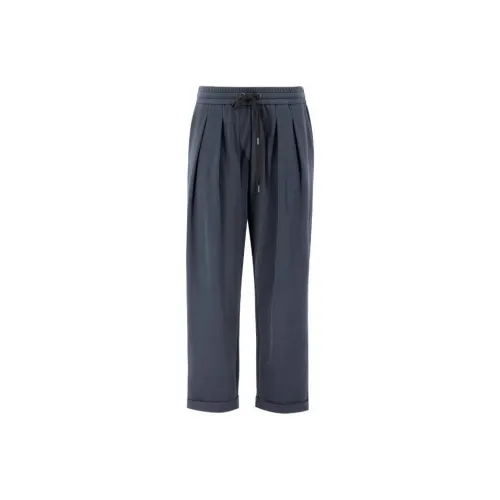 Brunello Cucinelli Casual Pants Women's Dark Blue