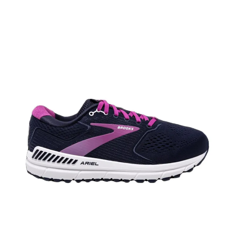 Brooks Women's Ariel 20 'Peacoat Vivid Viola'-1