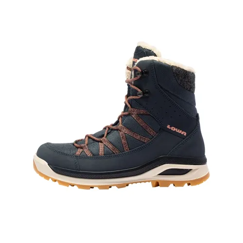 Lowa Montreal Hiking / Trekking Shoes Women's Mid-Top Navy Blue