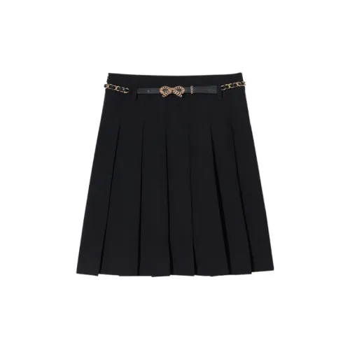 YINER GoodLand Casual Short Skirts Women's Black