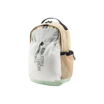 THE NORTH FACE Nylon Blends Polyester Backpack Unisex White/Beige/Green