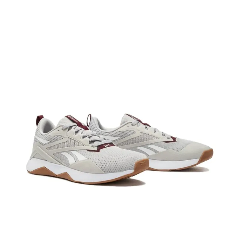 Reebok Nanoflex Tr 2.0 'Steely Fog Classic Maroon Gum'-2