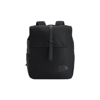 FILA FUSION Fabric Backpack Regular Unisex Pitch Black