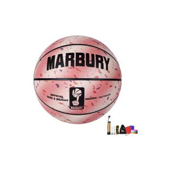 MARBURY Starry Ocean Series PU Basketball Pink Size 7 Training