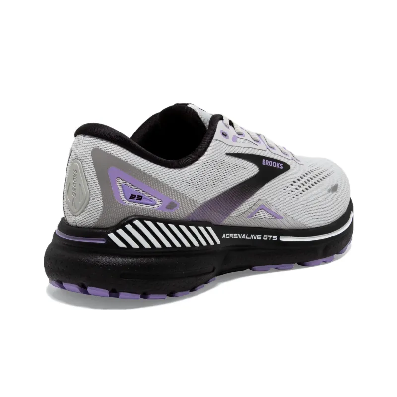 Brooks Women's Adrenaline GTS 23 2A Narrow 'Grey Purple'-3
