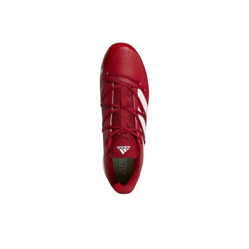 Adidas Adizero Afterburner 8 Mid Cleats 'Red'-3