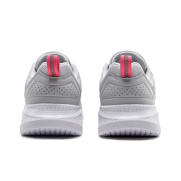 XTEP Water Resistant Lightweight Low Top Running Shoes Women's Moonlight Gray-4