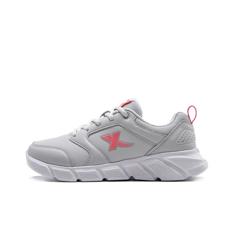 XTEP Water Resistant Lightweight Low Top Running Shoes Women's Moonlight Gray-0