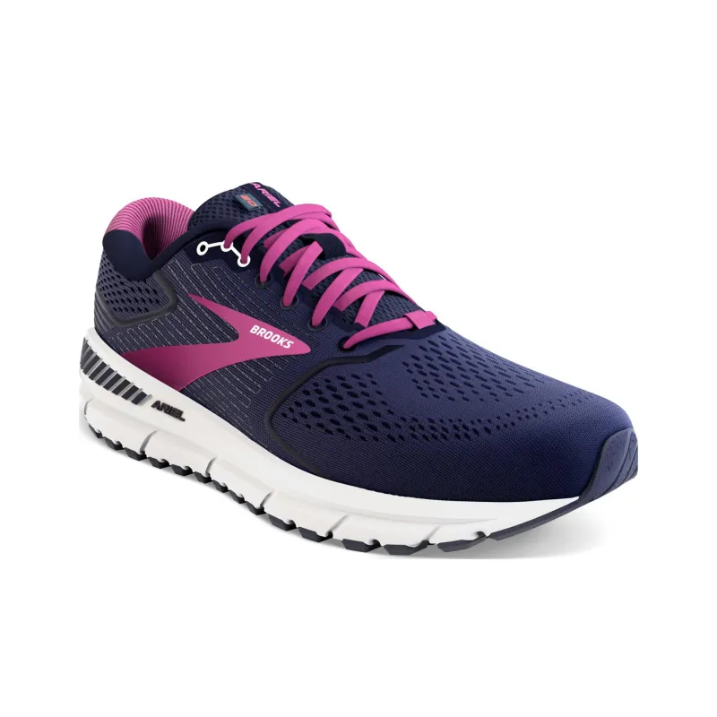 Brooks Women's Ariel 20 'Peacoat Vivid Viola'-2
