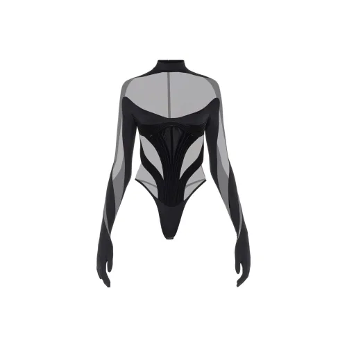 Mugler Bodysuits Women's Black