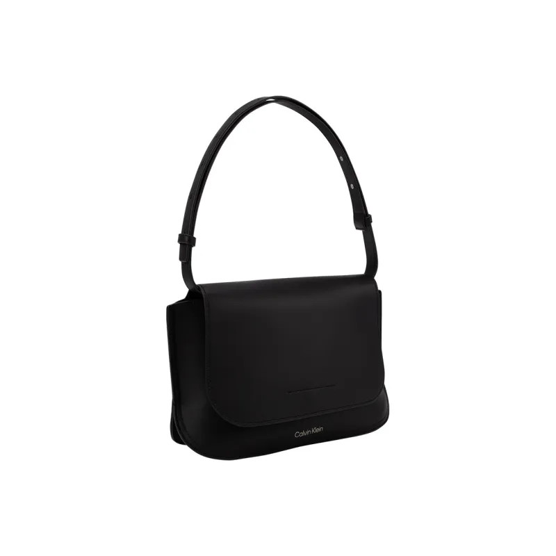 CALVIN KLEIN Synthetic Material Crossbody Bag Tubas Women's Space Black-1