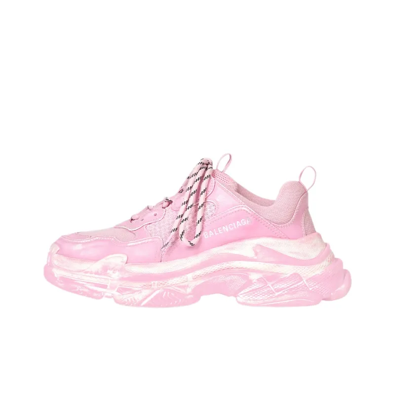 Balenciaga Triple S Faded Pink Women's-0