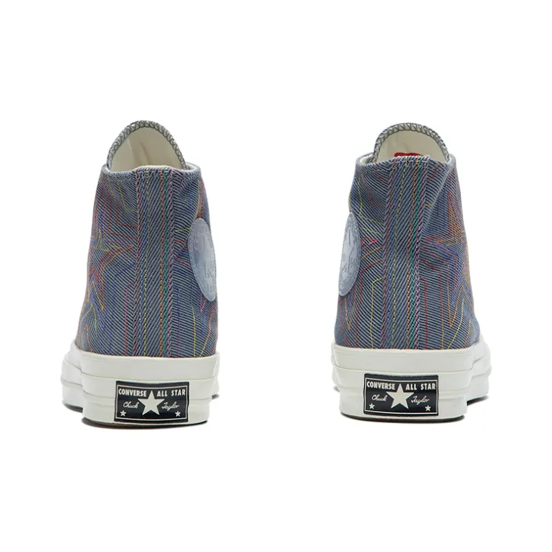 Converse Chuck Taylor All Star 70 Hi Exploding Star Black Women's-4