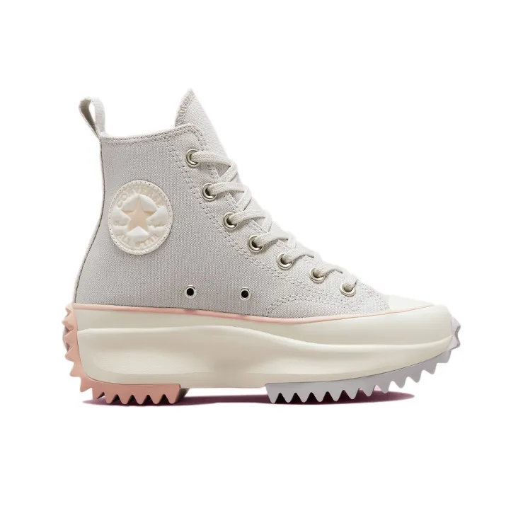 Converse Run Star Hike High Top Casual Canvas Shoes Gray Women's-1