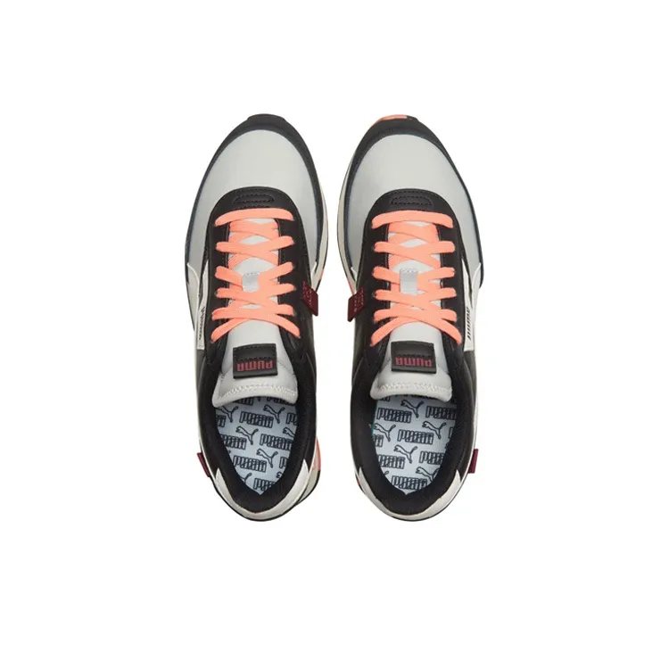 PUMA Future Rider Dystopia 'Gray Black Orange'-3