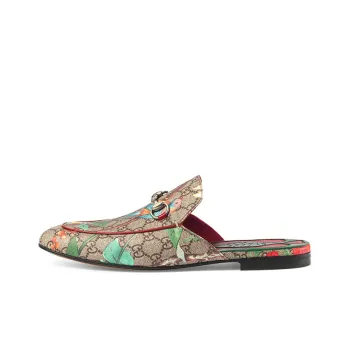 GUCCI Princetown Women's Casual Shoes Men's Ebony
