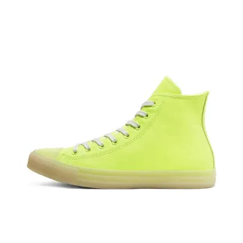 Converse Neon Leather Chuck Taylor All Star High Top 'Neon Yellow'