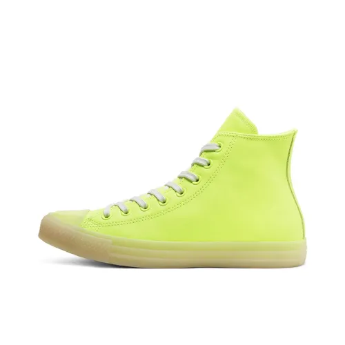 Converse Neon Leather Chuck Taylor All Star High Top 'Neon Yellow'