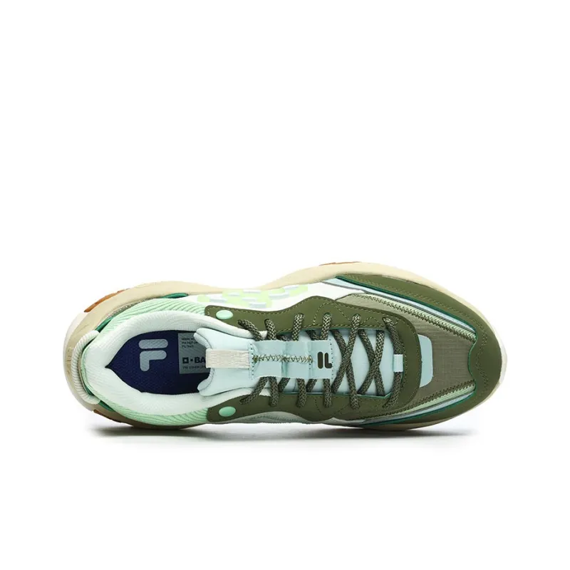 FILA FUSION Cheese Sneakers 'Green Blue' Women's-2