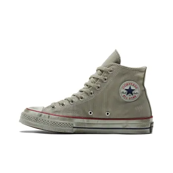 Converse Chuck Taylor All Star 1970s Canvas Shoes Gray 'Grey Red'