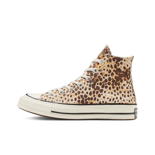 Converse 1970s Canvas Shoes Unisex High-Top Leopard/White