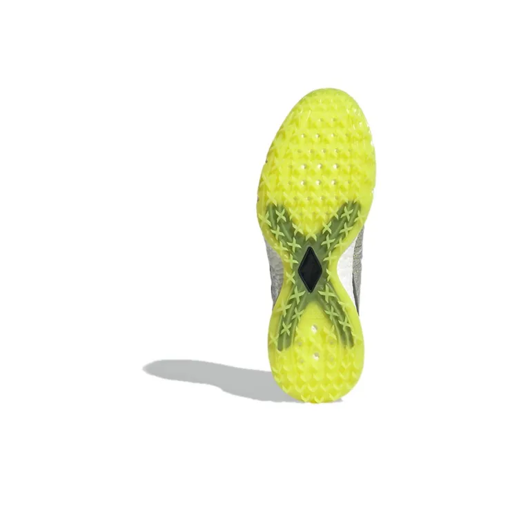 Adidas Tour360 XT-SL Spikeless Textile Durable Breathable Low-Top Golf Shoes Men's Gray Yellow-5