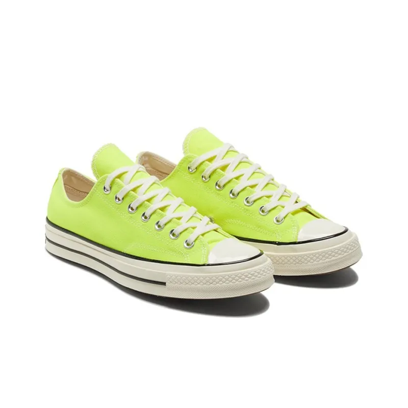 Chuck 70 Converse Vintage Canvas Low 'Venom Lemon'-2