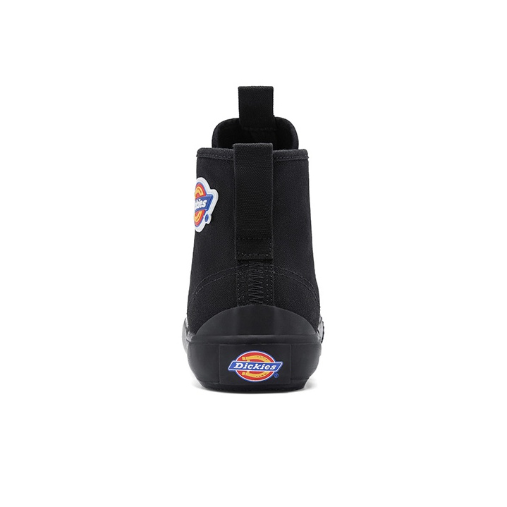 Dickies High-Top Canvas Shoes Unisex Black - POIZON