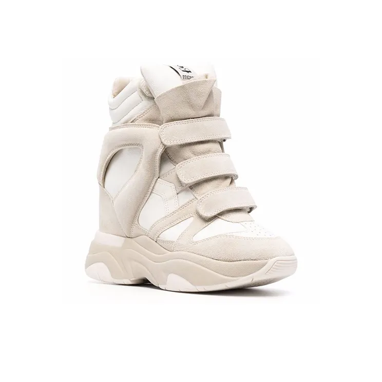 ISABEL MARANT Balskee Chunky Sneakers Women's High Top White-1