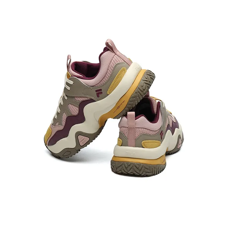 FILA FUSION Sdud Sneakers 'Pink Beige' Women's-3