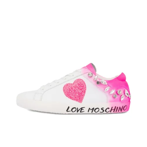 LOVE MOSCHINO Skateboard Shoes Women's Low-Top Purple