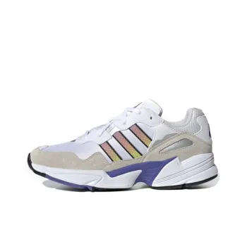 Adidas Originals Yung 96 Breathable Wear Resistant Low Top Casual Dad Shoes White Gray 'White Grey'