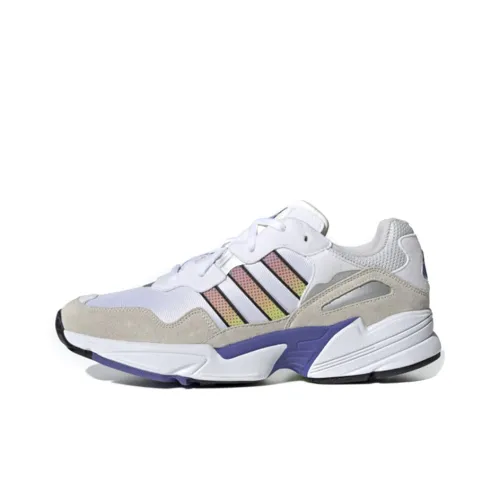 Adidas Originals Yung 96 Breathable Wear Resistant Low Top Casual Dad Shoes White Gray 'White Grey'