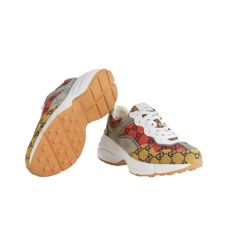 GUCCI Women's Rhyton 'GG Monogram Multi Color' Women's-4